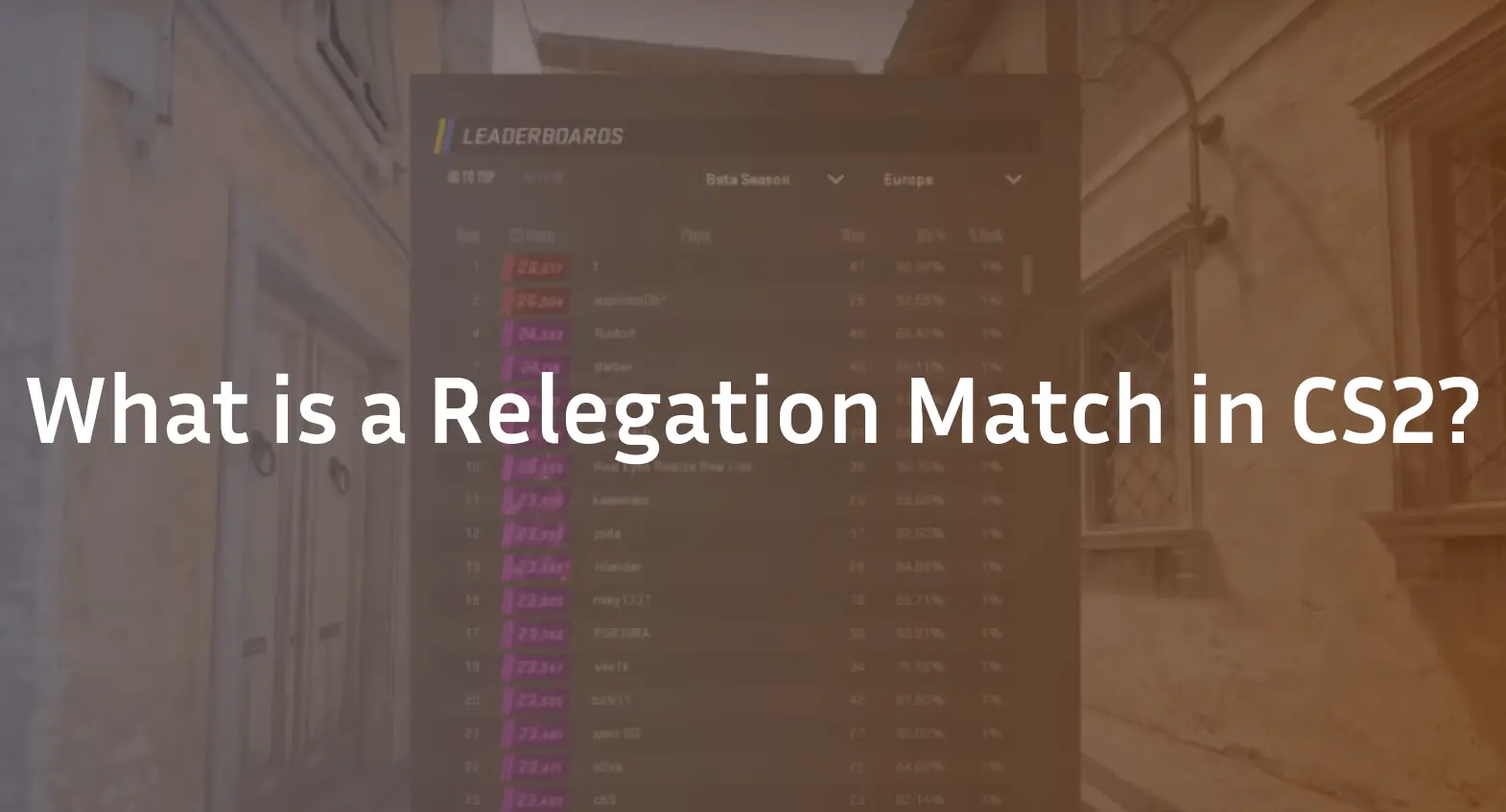 relegation match cs2