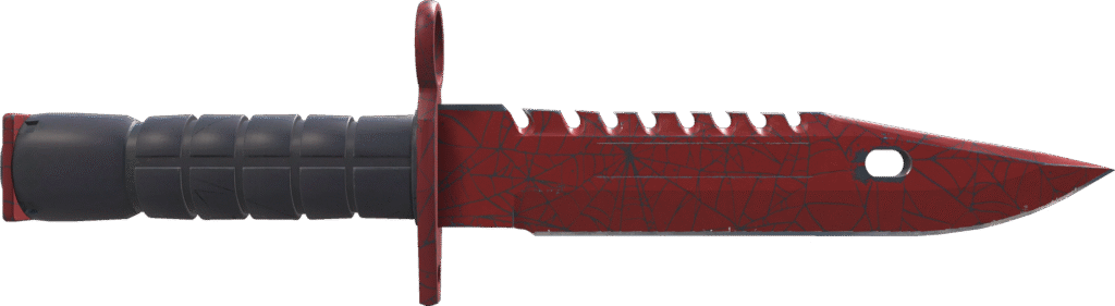 M9 Bayonet Crimson Web