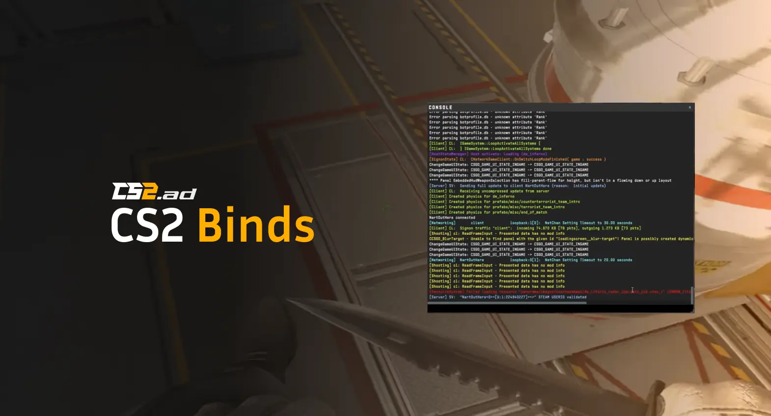 cs2 binds