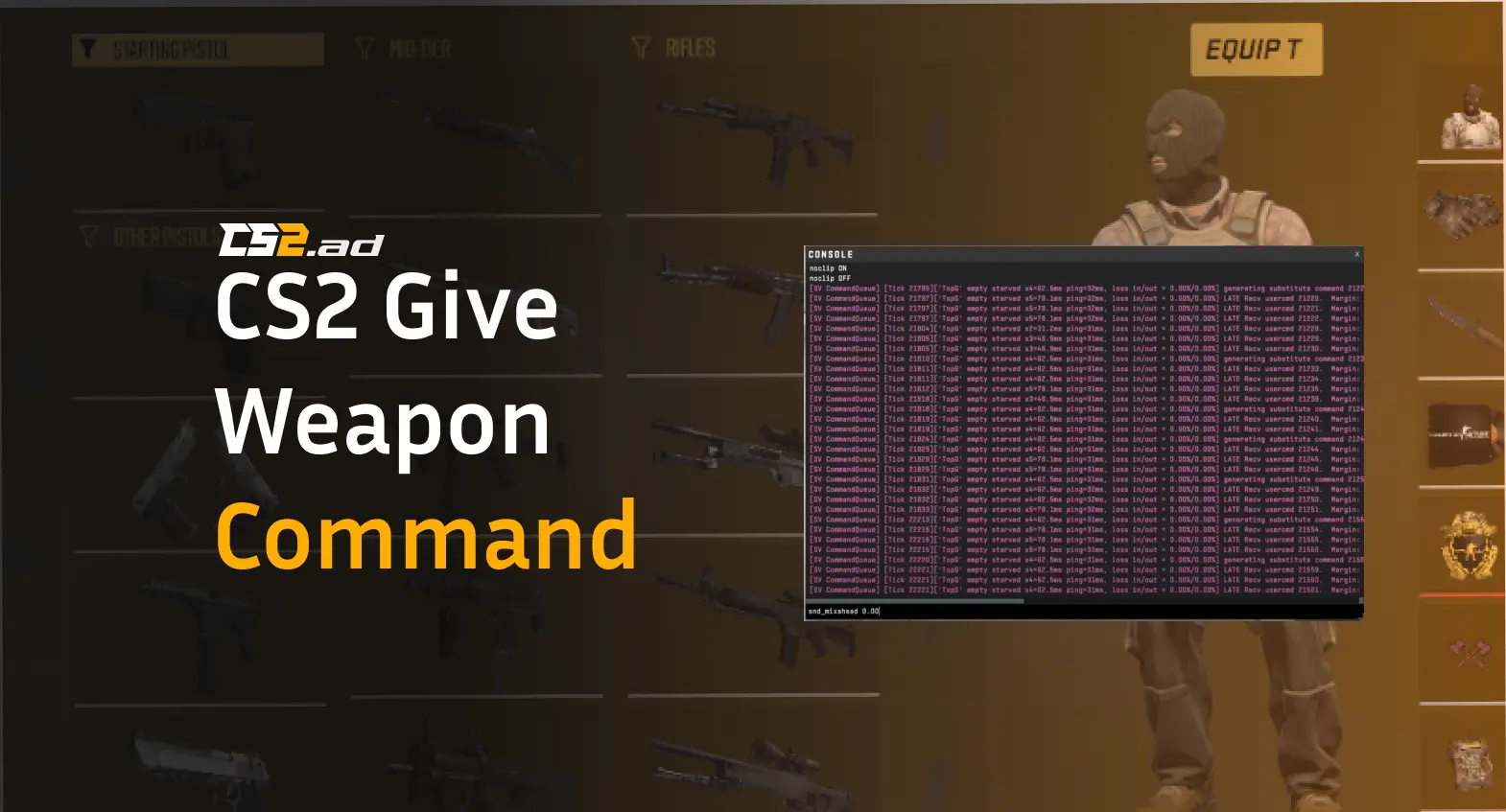 cs2 give weapon command