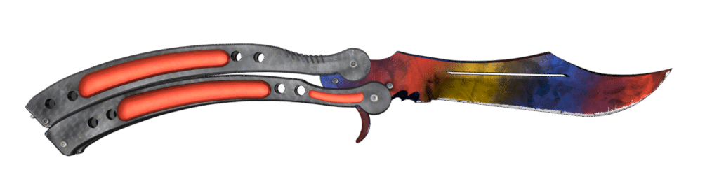 Butterfly Knife Marble Fade