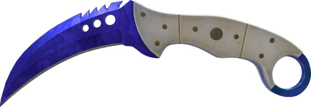 Talon Knife Doppler Sapphire