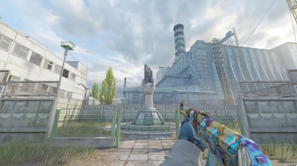 Cache cs2 T spawn Statue
