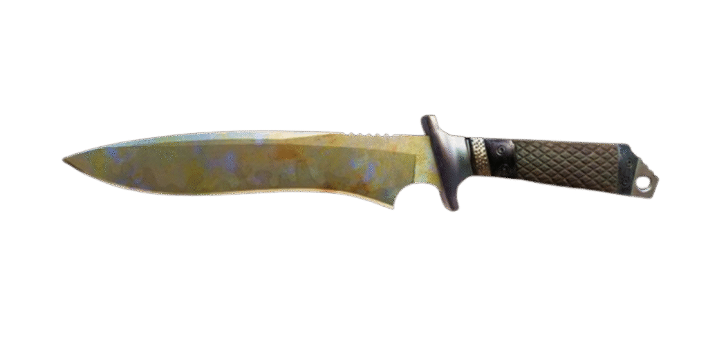 Classic Knife Case Hardened Gold Gem