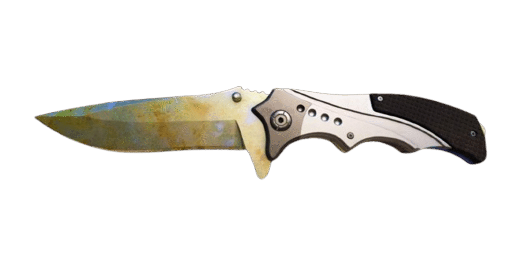 Nomad Knife Case Hardened Gold Gem
