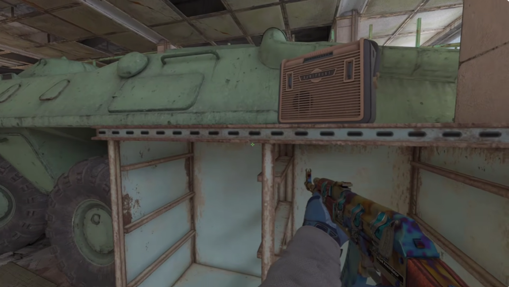 cache cs2 radio near ct spawn