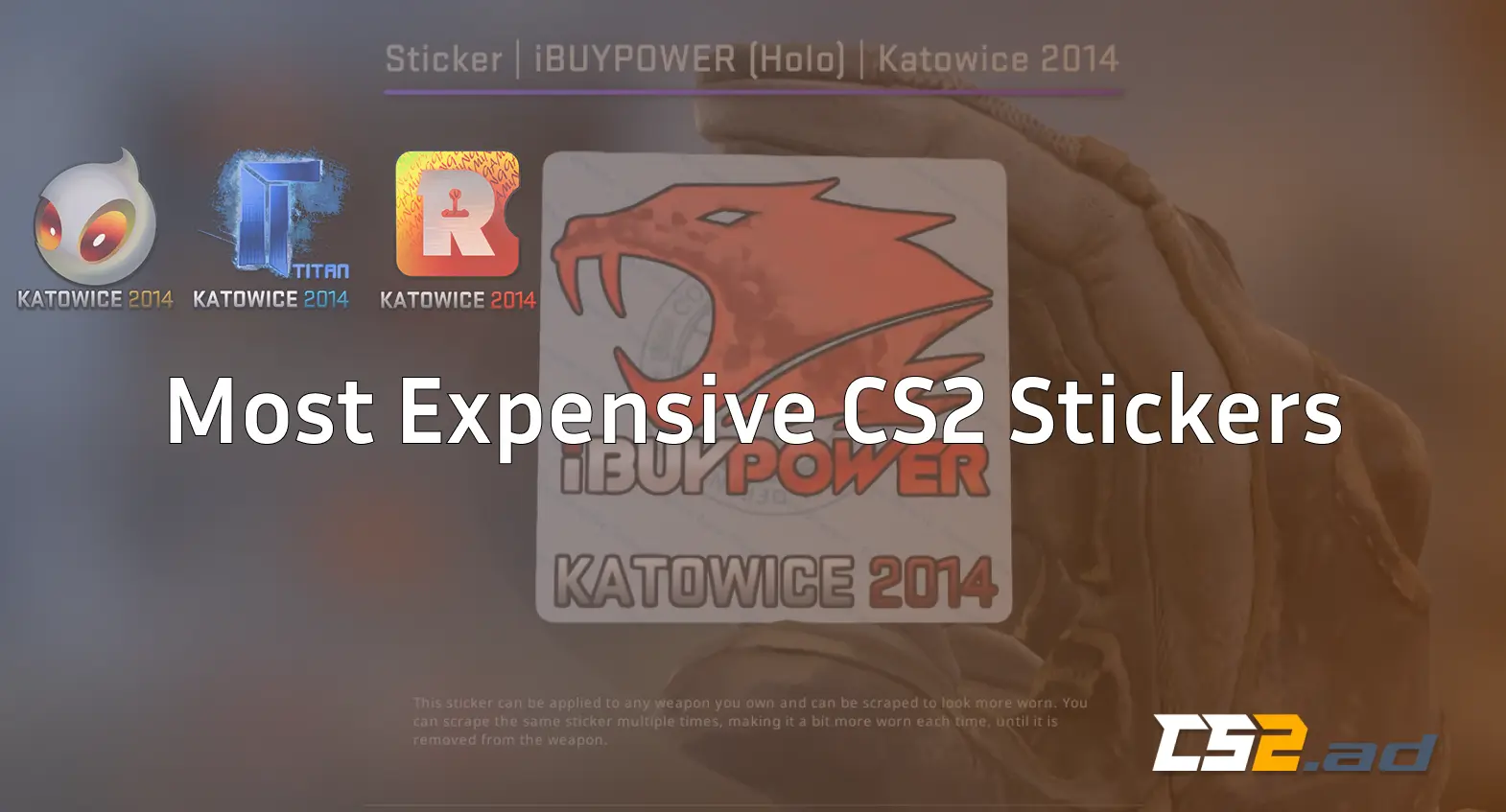 most expensive sticker
