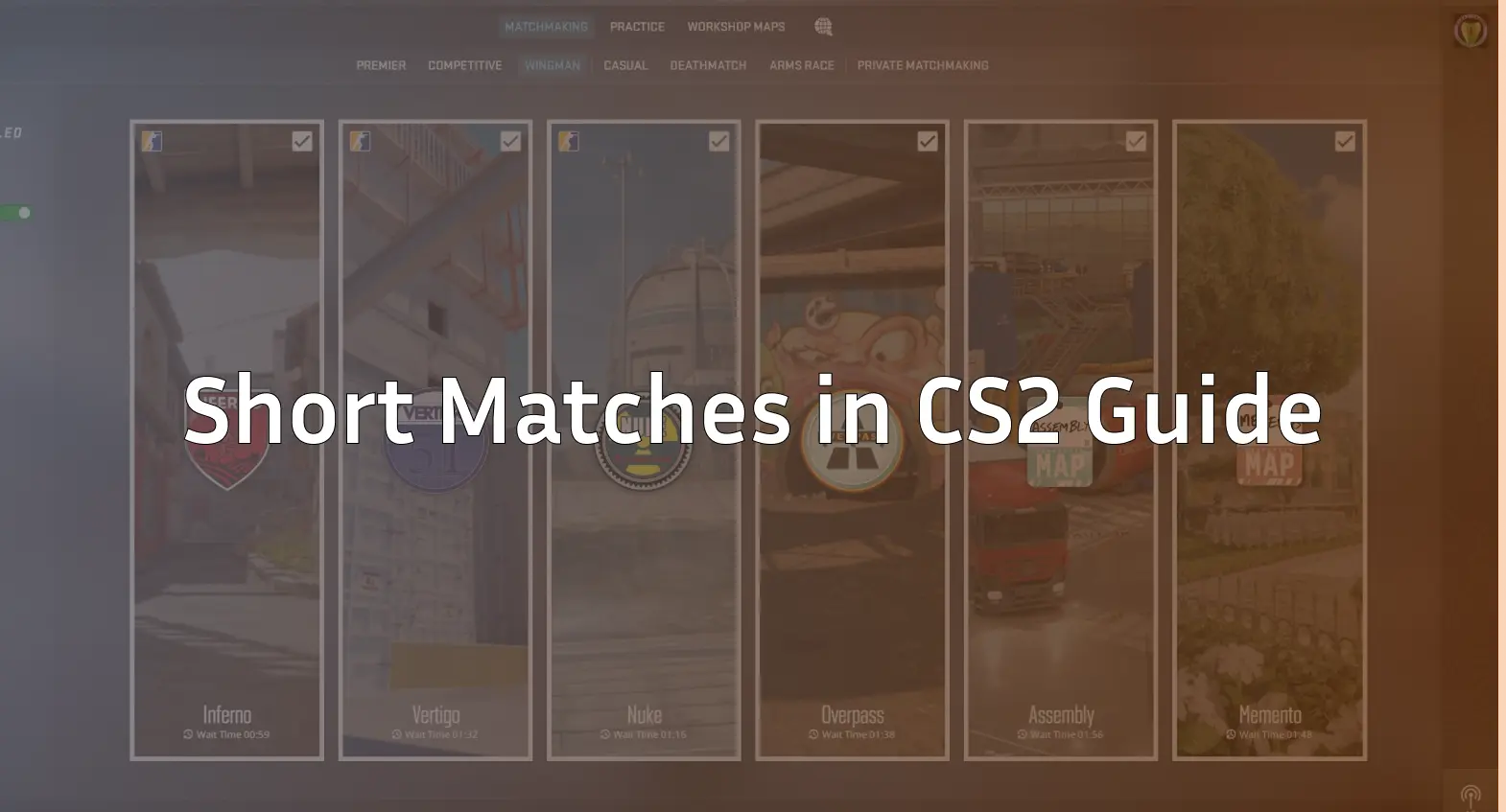 short match cs2