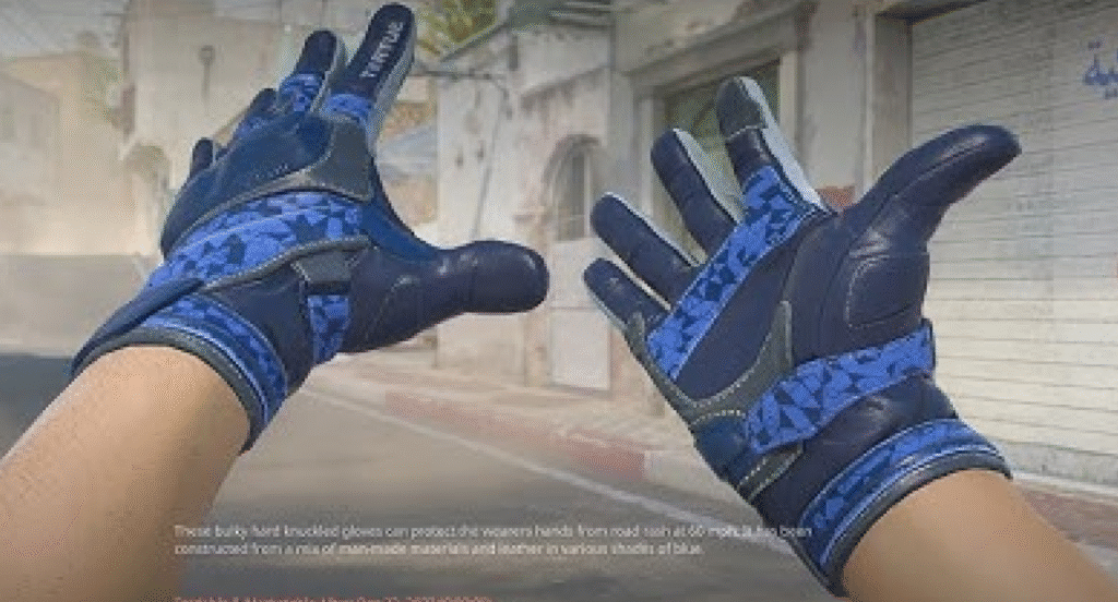 Moto Gloves Polygon