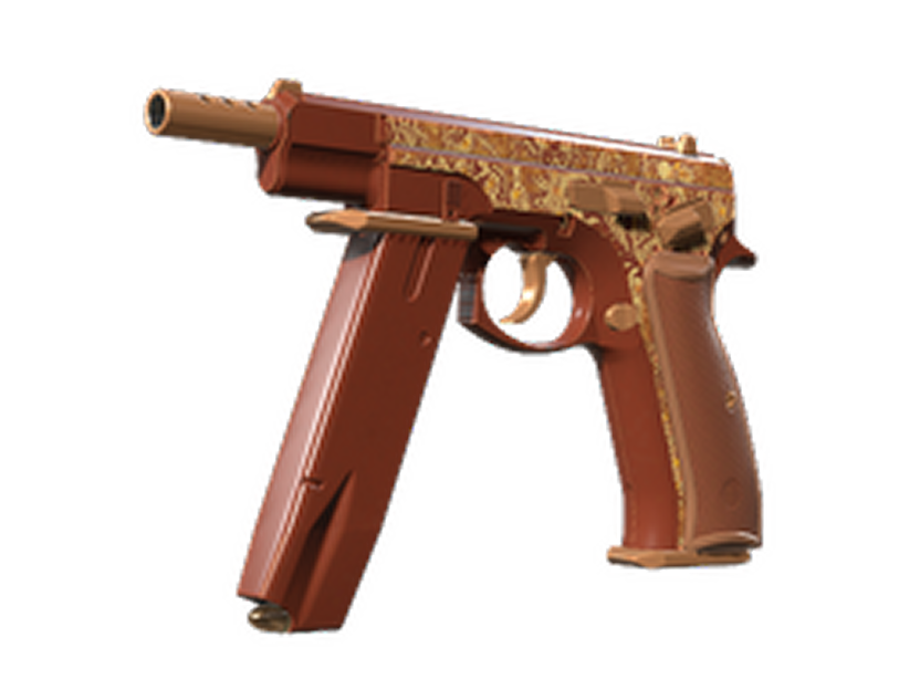 CZ75-Auto | Honey Paisley