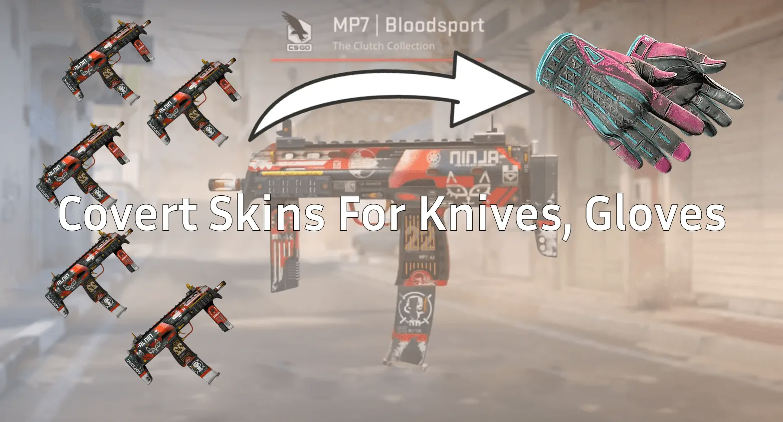 Covert Skins For Knives, Gloves