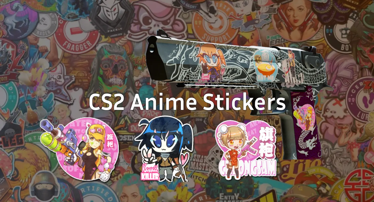 cs2 anime stickers