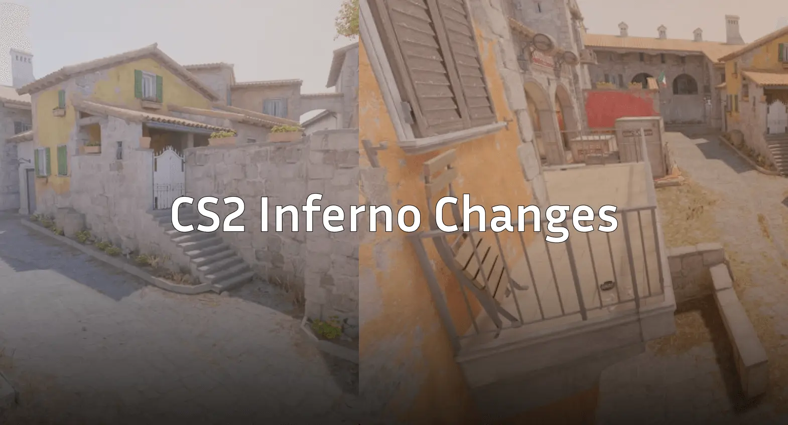 CS2 Inferno Changes: New Balcony, A Site & More