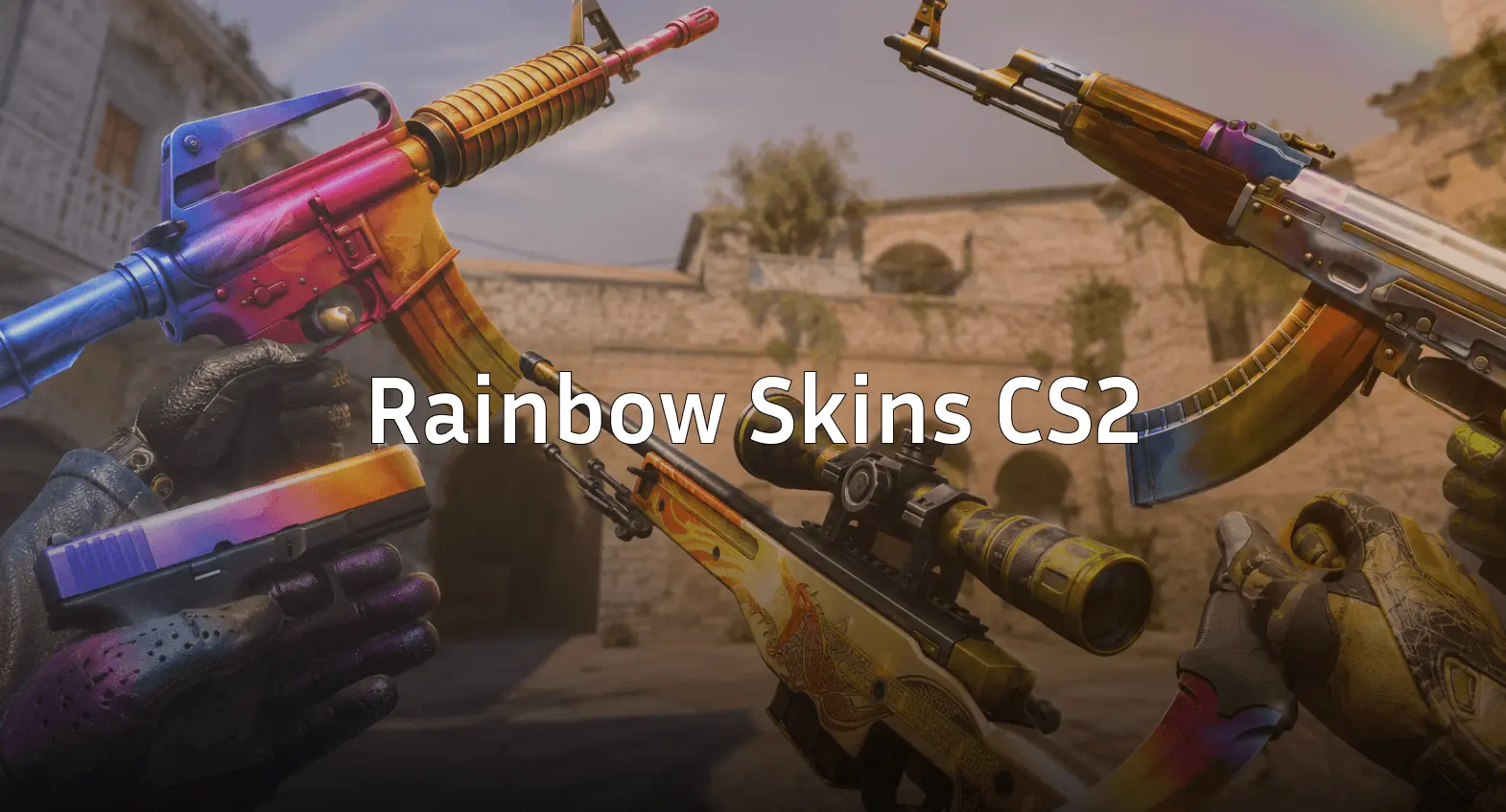 Rainbow Skins CS2: Best Colorful Weapons to Flex