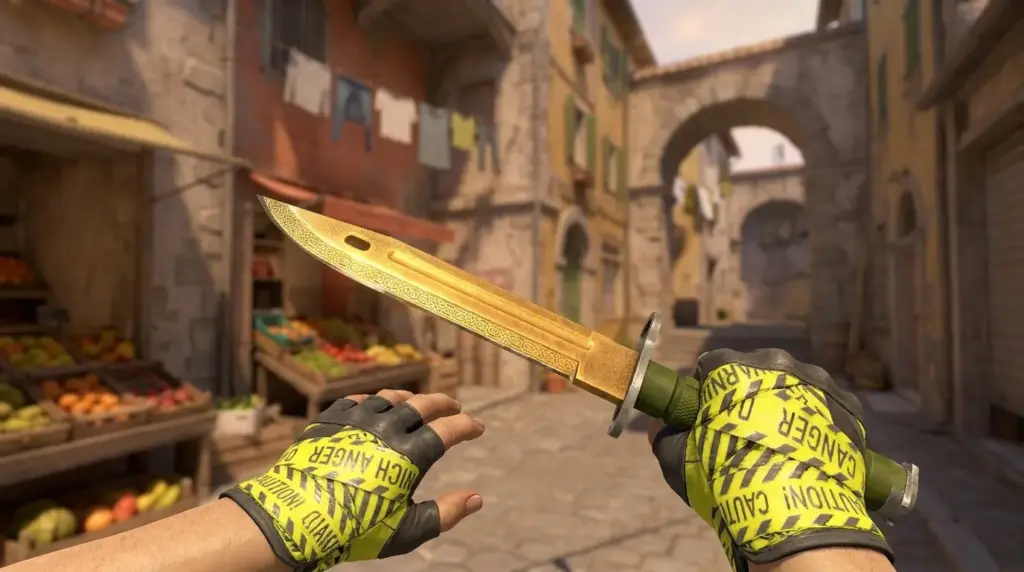 Bayonet | Lore + Hand Wraps | CAUTION!