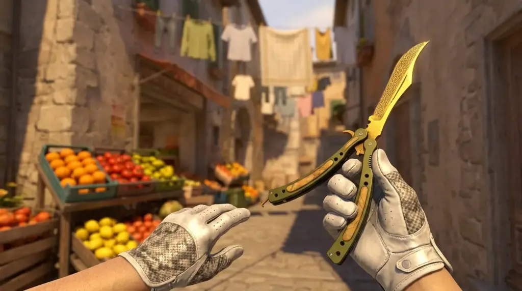 Butterfly Knife | Lore + Driver Gloves | King Snake