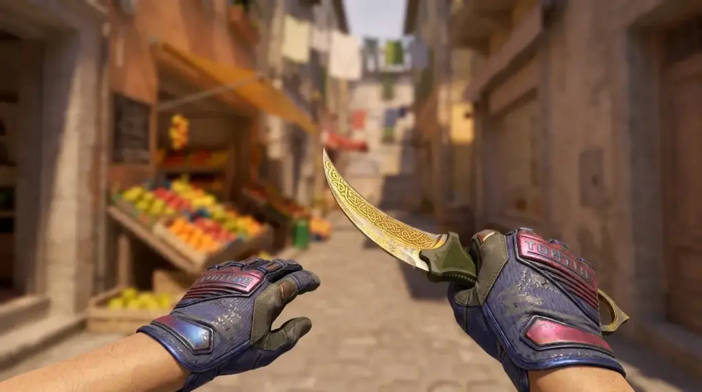 Karambit Lore + Specialist Gloves Fade