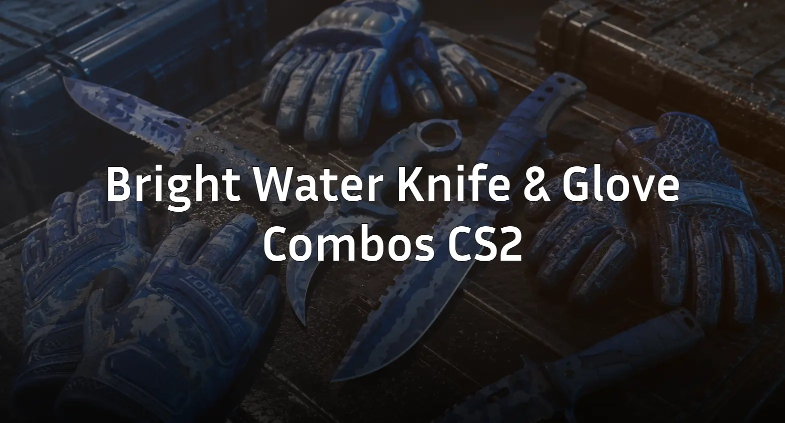 Best Bright Water Knife and Glove Combos in CS2
