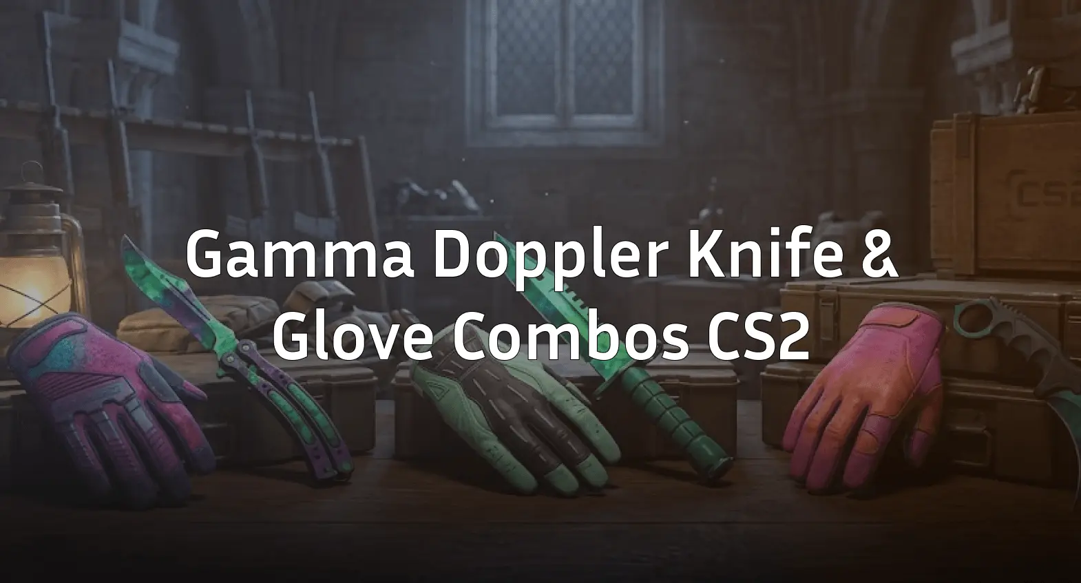 Best Gamma Doppler Knife and Glove Combos in CS2
