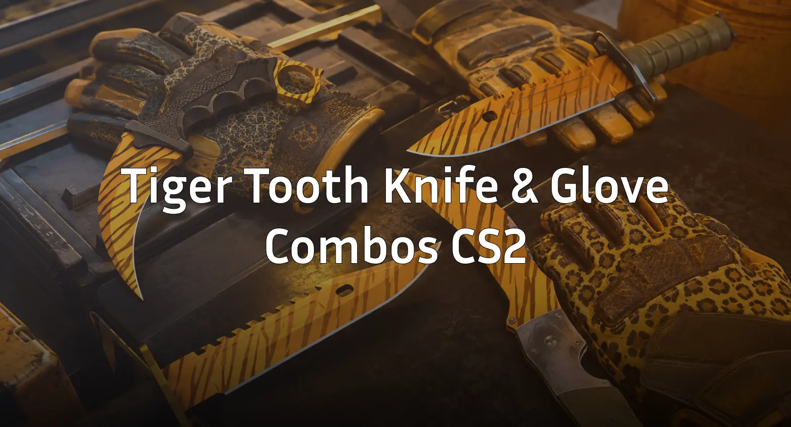 Best Tiger Tooth Knife and Glove Combos in CS2