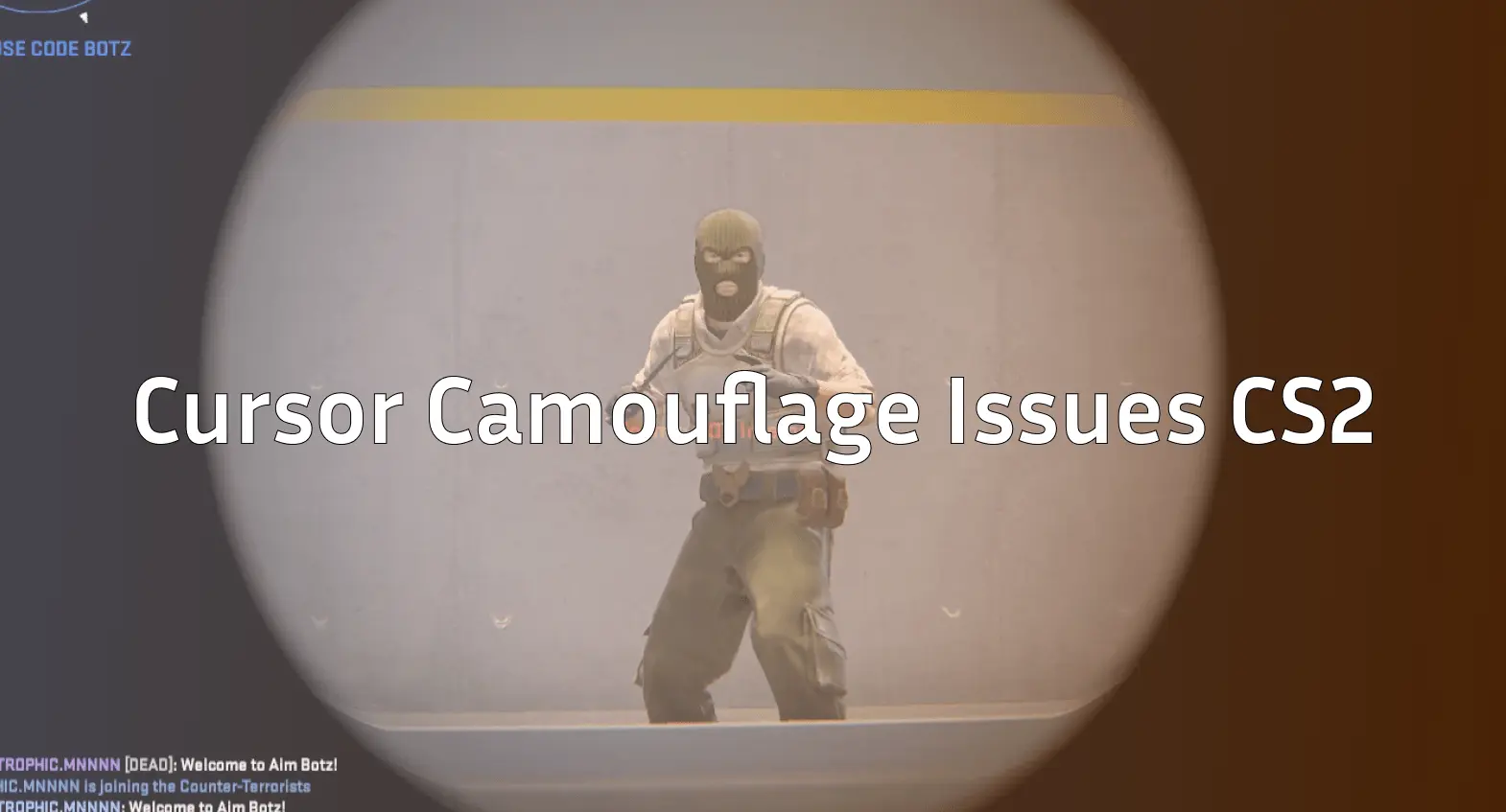 Cursor Camouflage Issues CS2: Fix the Invisible Mouse Bug