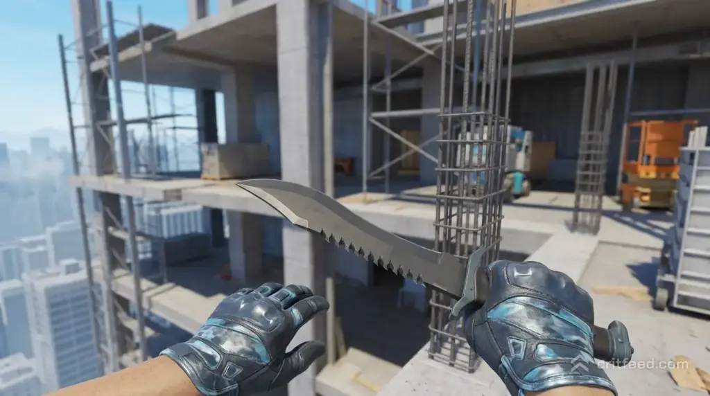Bowie Knife | Night + Moto Gloves | Cool Mint