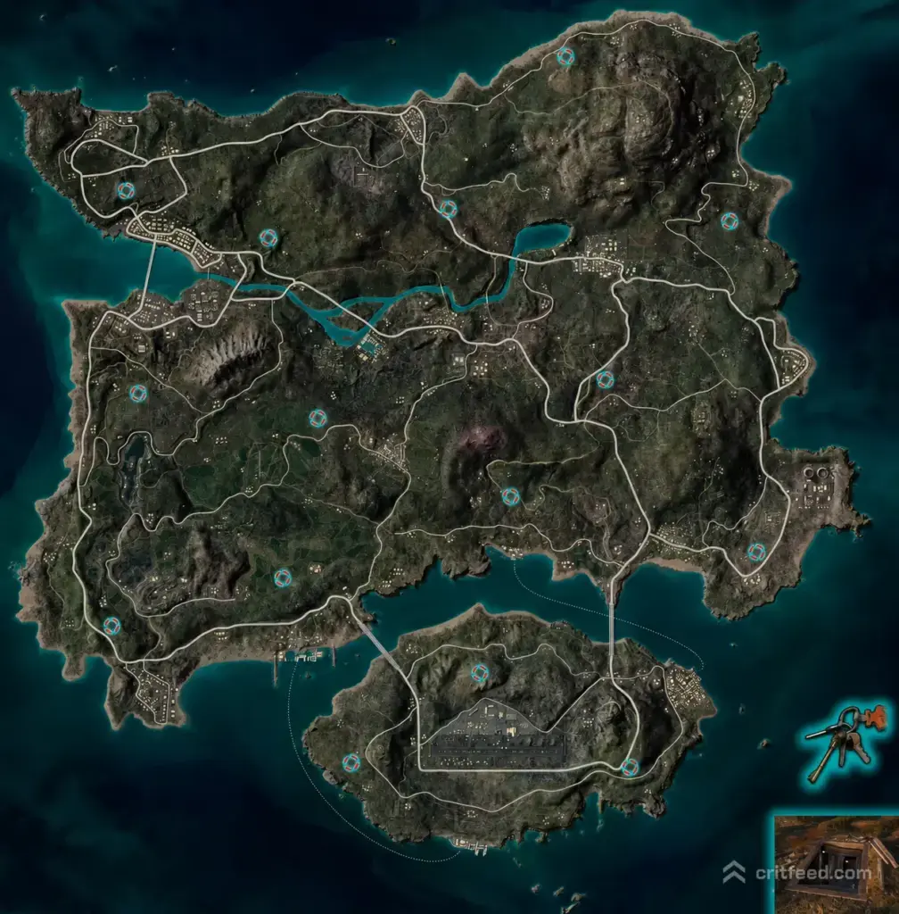 Erangel Secret Location