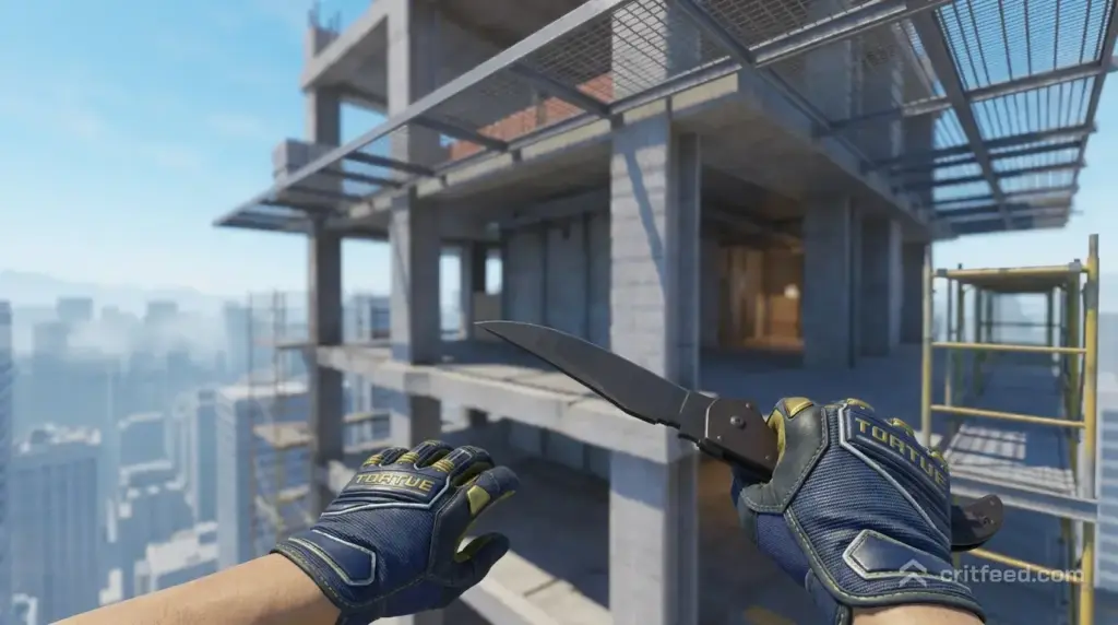 Bowie Knife | Night + Moto Gloves | Cool Mint