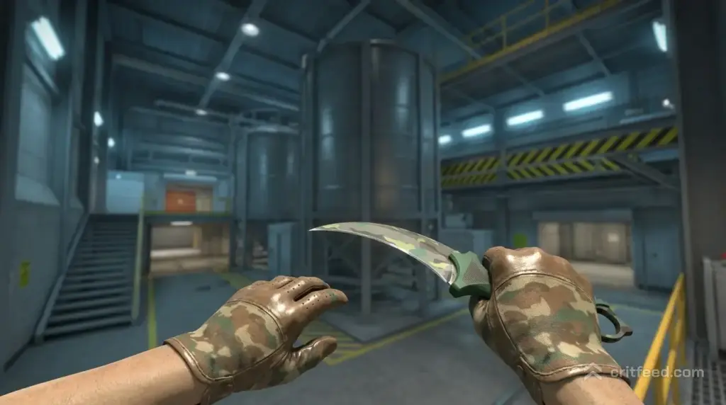 Karambit Boreal Forest + Driver Gloves Convoy