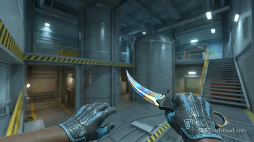 Karambit | Case Hardened + Sport Gloves | Superconductor