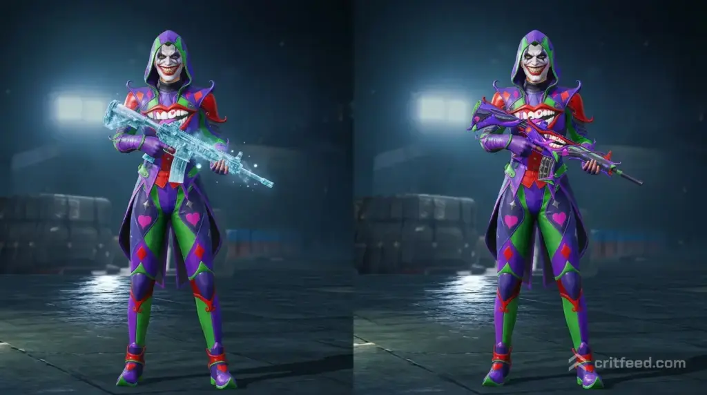 M416 Glacier vs. Other Upgradable Skins