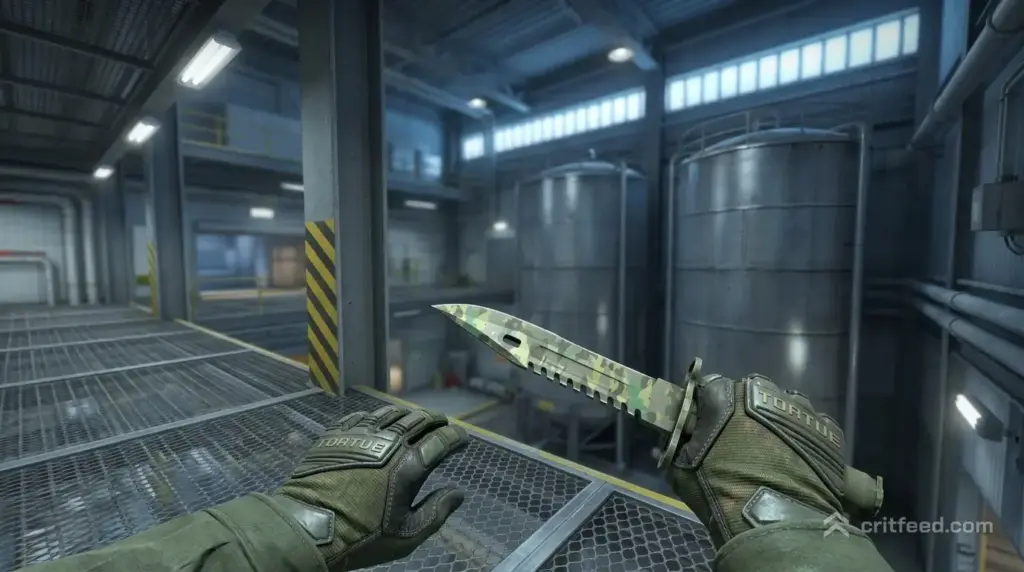 M9 Bayonet Boreal Forest + Specialist Gloves Buckshot