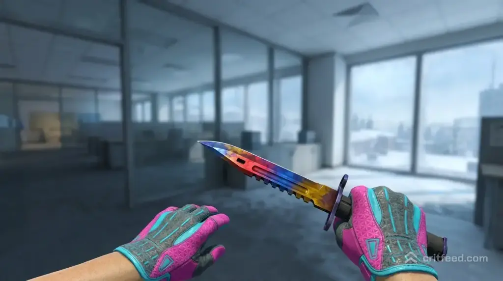 M9 Bayonet | Marble Fade + Sport Gloves | Vice