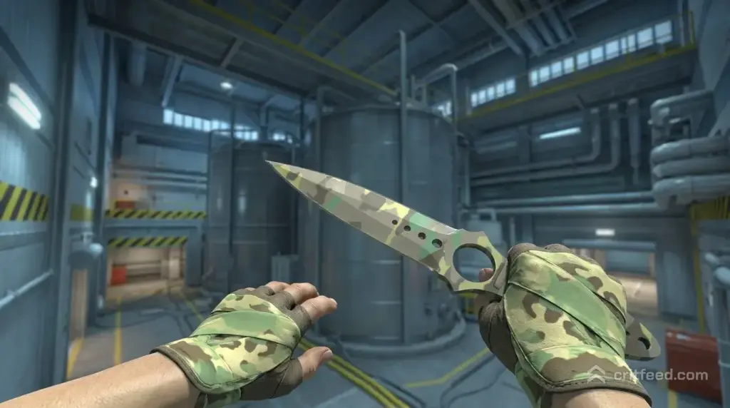 Kukri Knife Boreal Forest + Moto Gloves Turtle