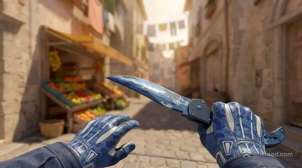 Talon Knife  Bright Water + Amphibious