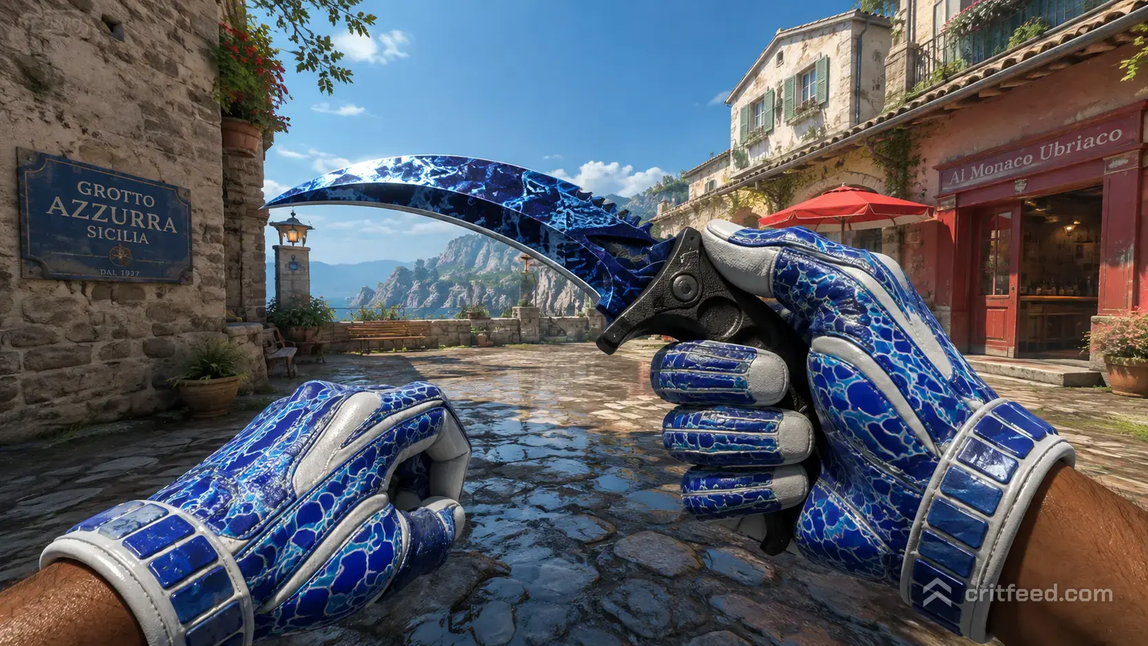 best amphibious gloves knife combos in cs2