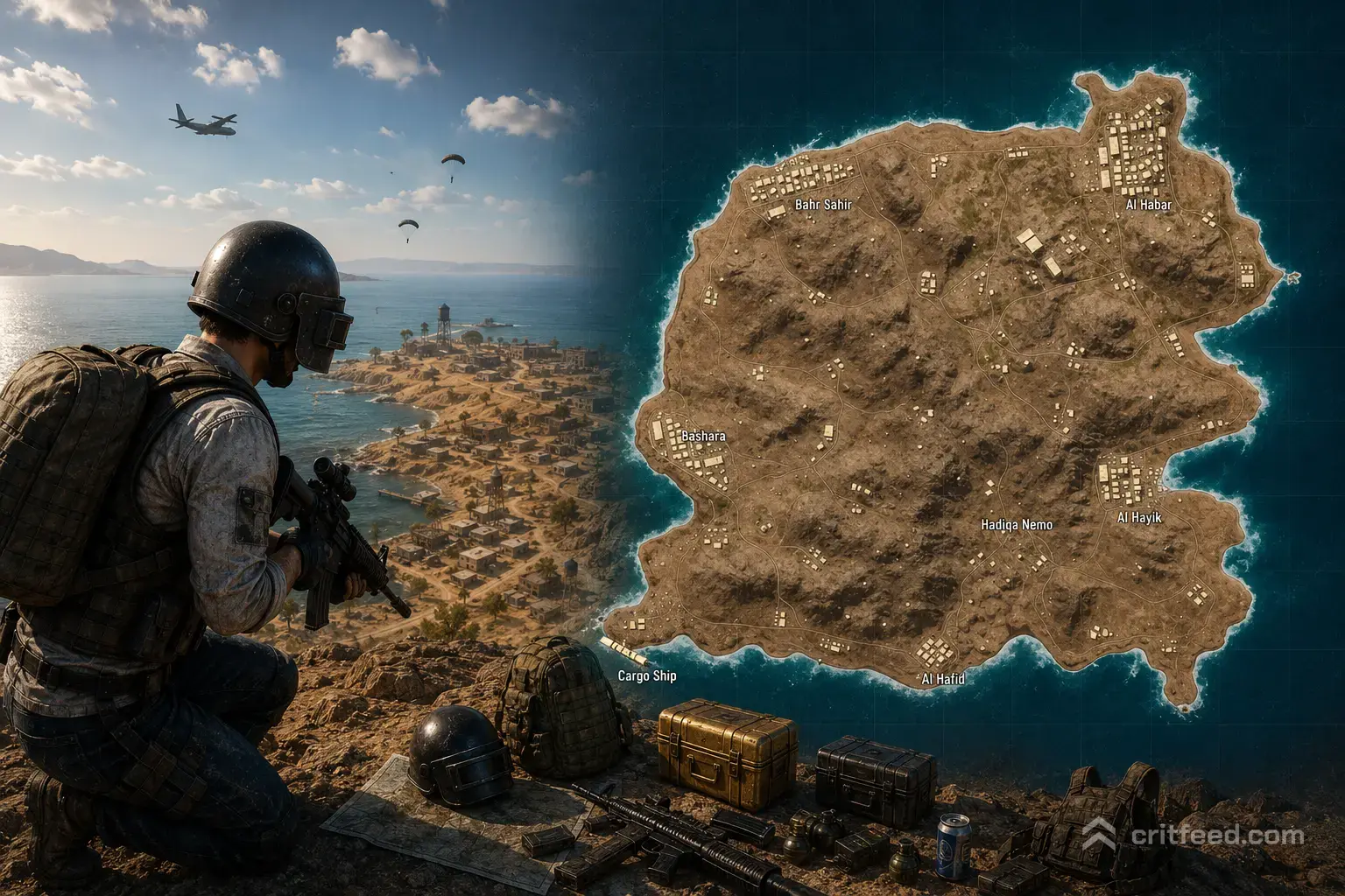 pubg karakin map
