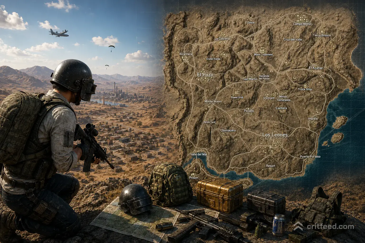 pubg miramar map