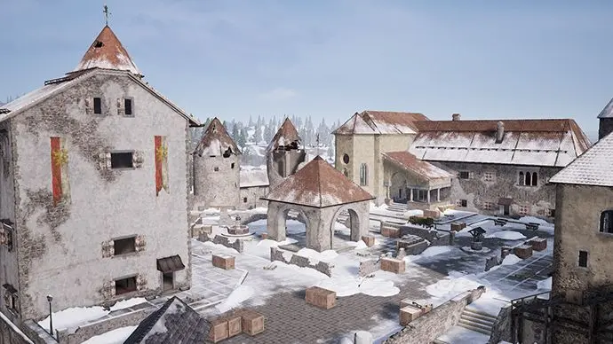 pubg vikendi castle