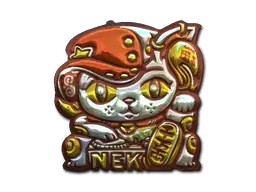 Sticker | Lucky Cat (Foil)