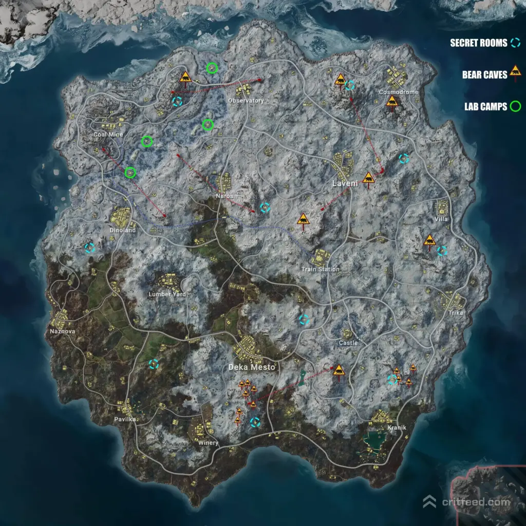 vikendi secret room locations