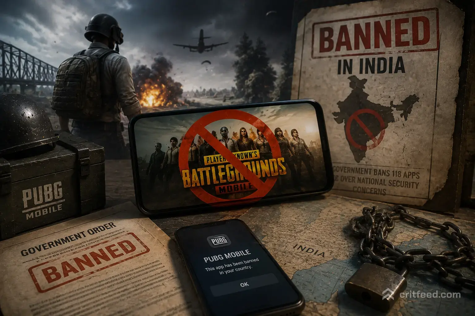 why pubg banned in india