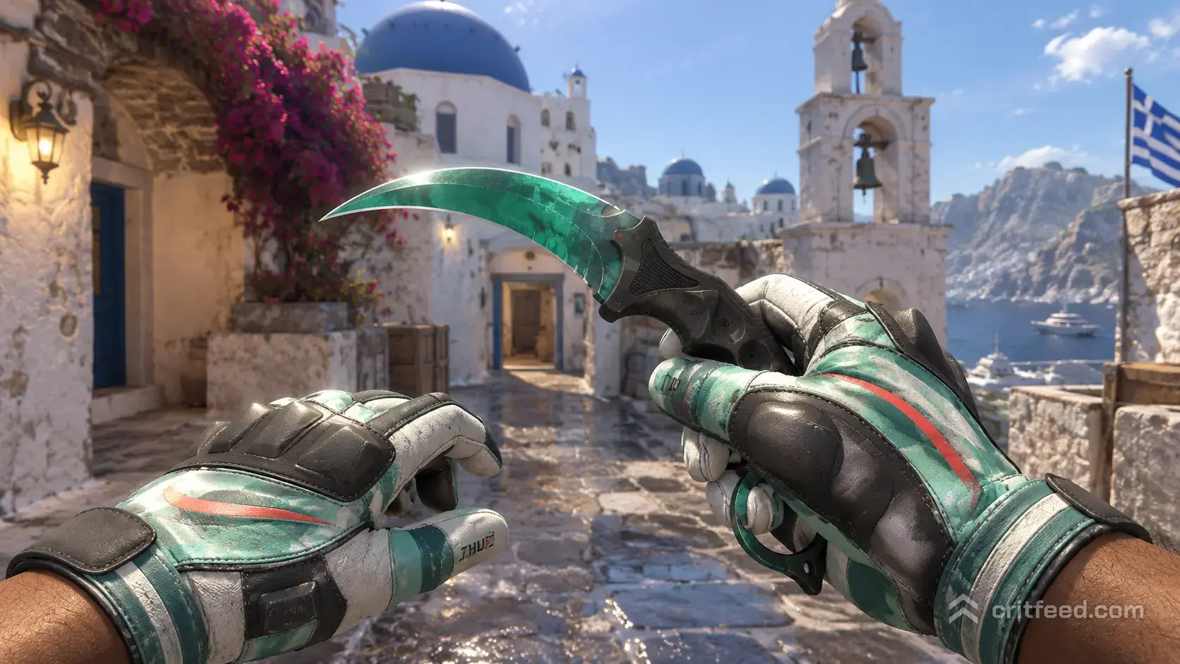 Best Spearmint Gloves Knife Combos in CS2