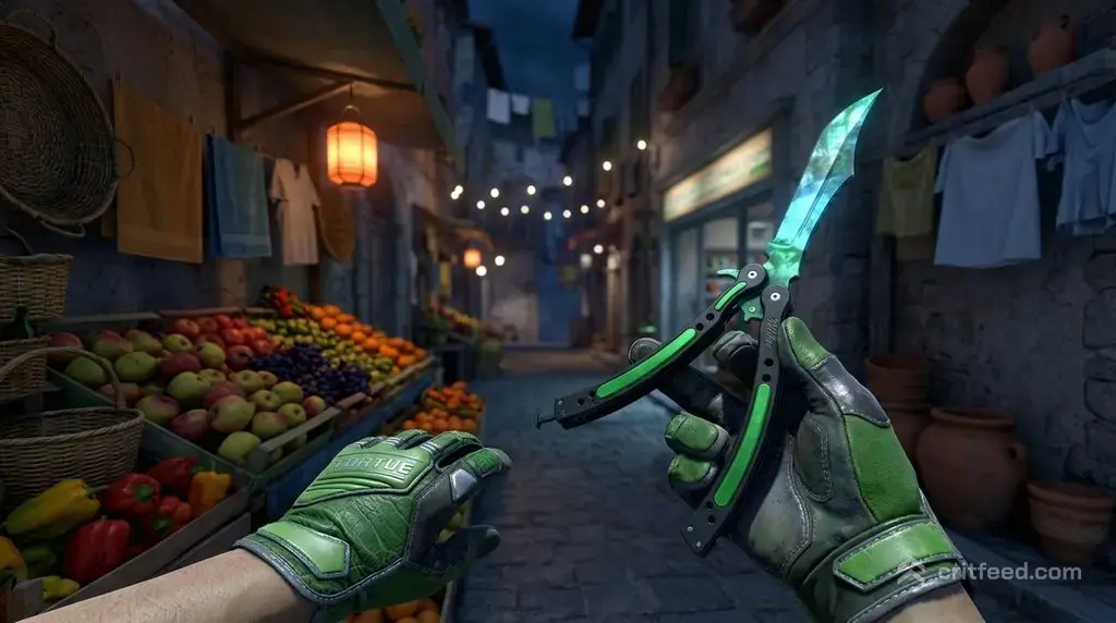 Gamma Doppler Phase 3 Knives + Emerald Web