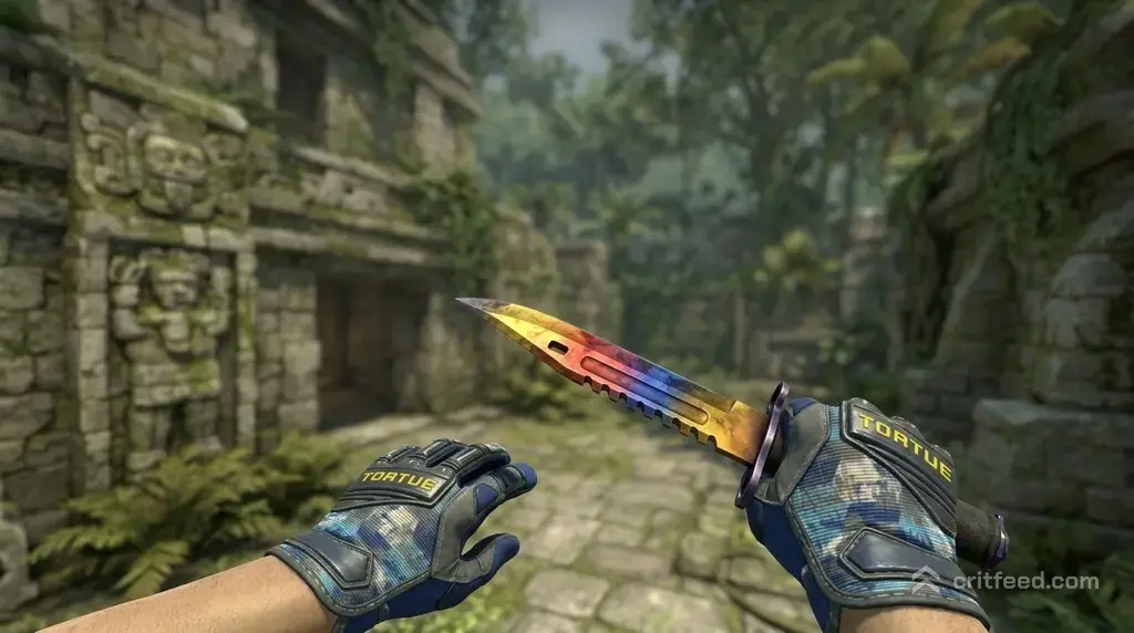 M9 Bayonet  Marble Fade + Mogul Gloves