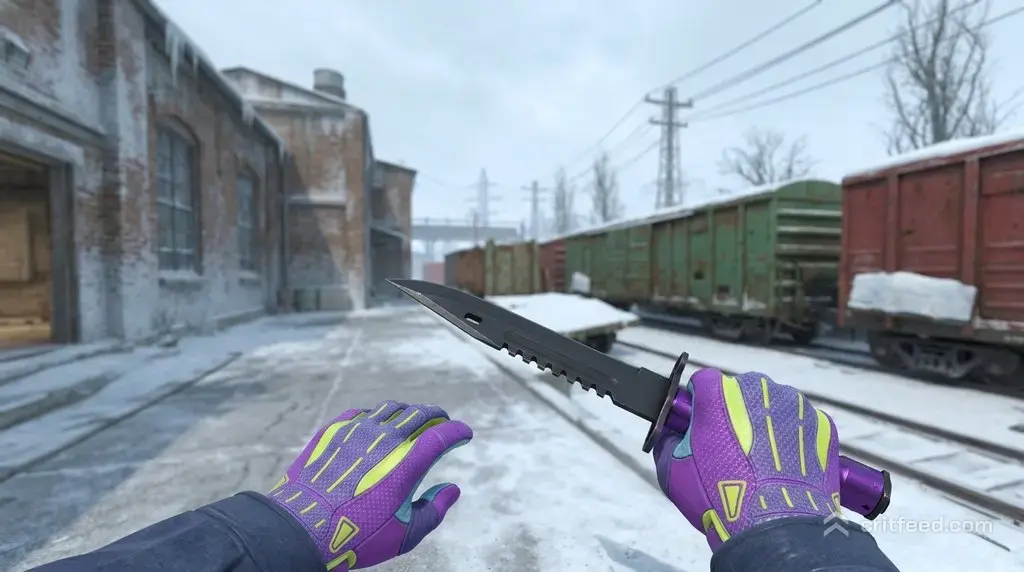 M9 Bayonet Ultraviolet + Ultra Violent