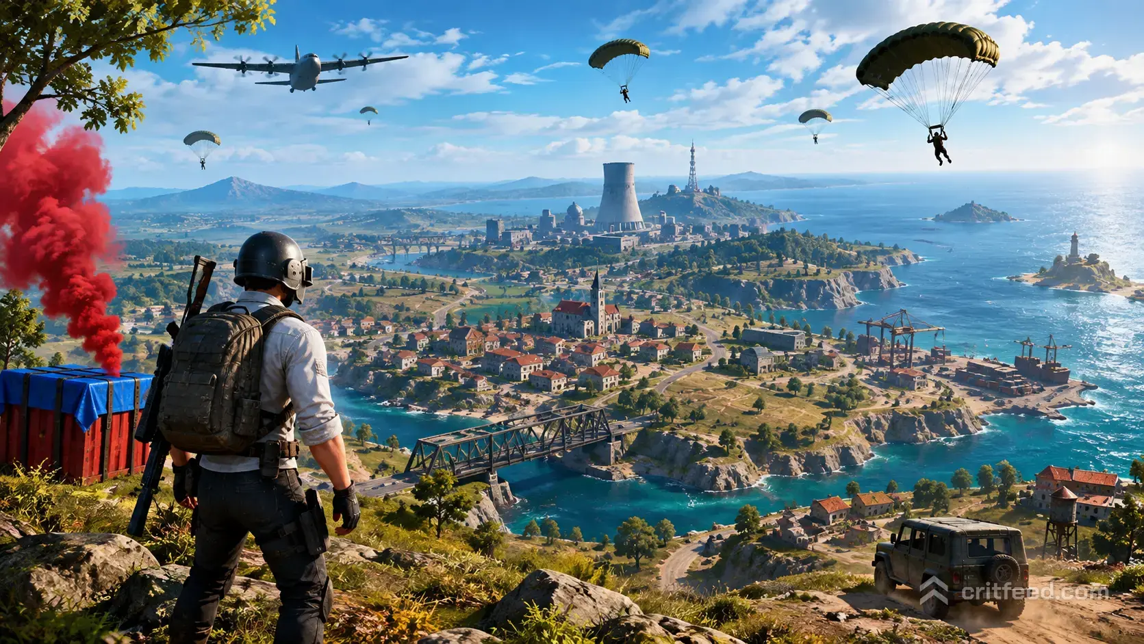 PUBG Mobile Erangel Map