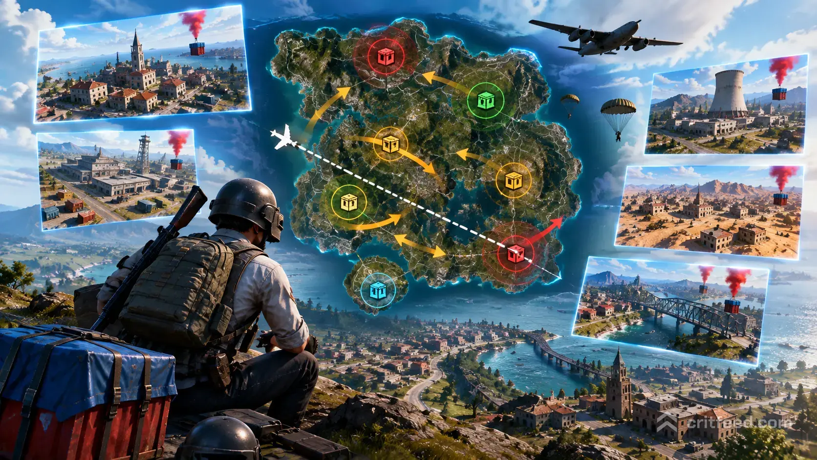 PUBG Mobile Map