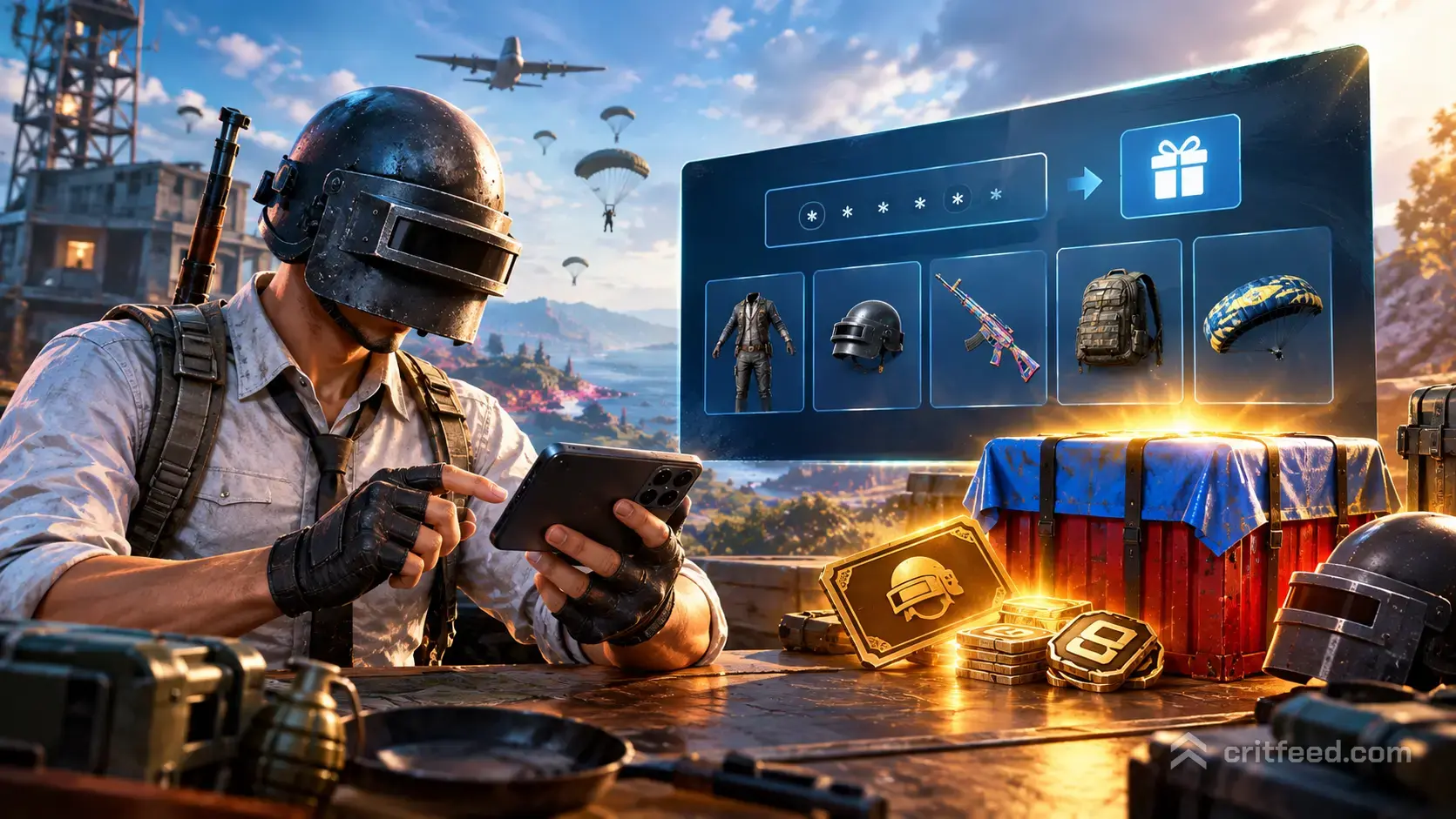 PUBG Mobile Redemption Center: How to Redeem Codes 2026