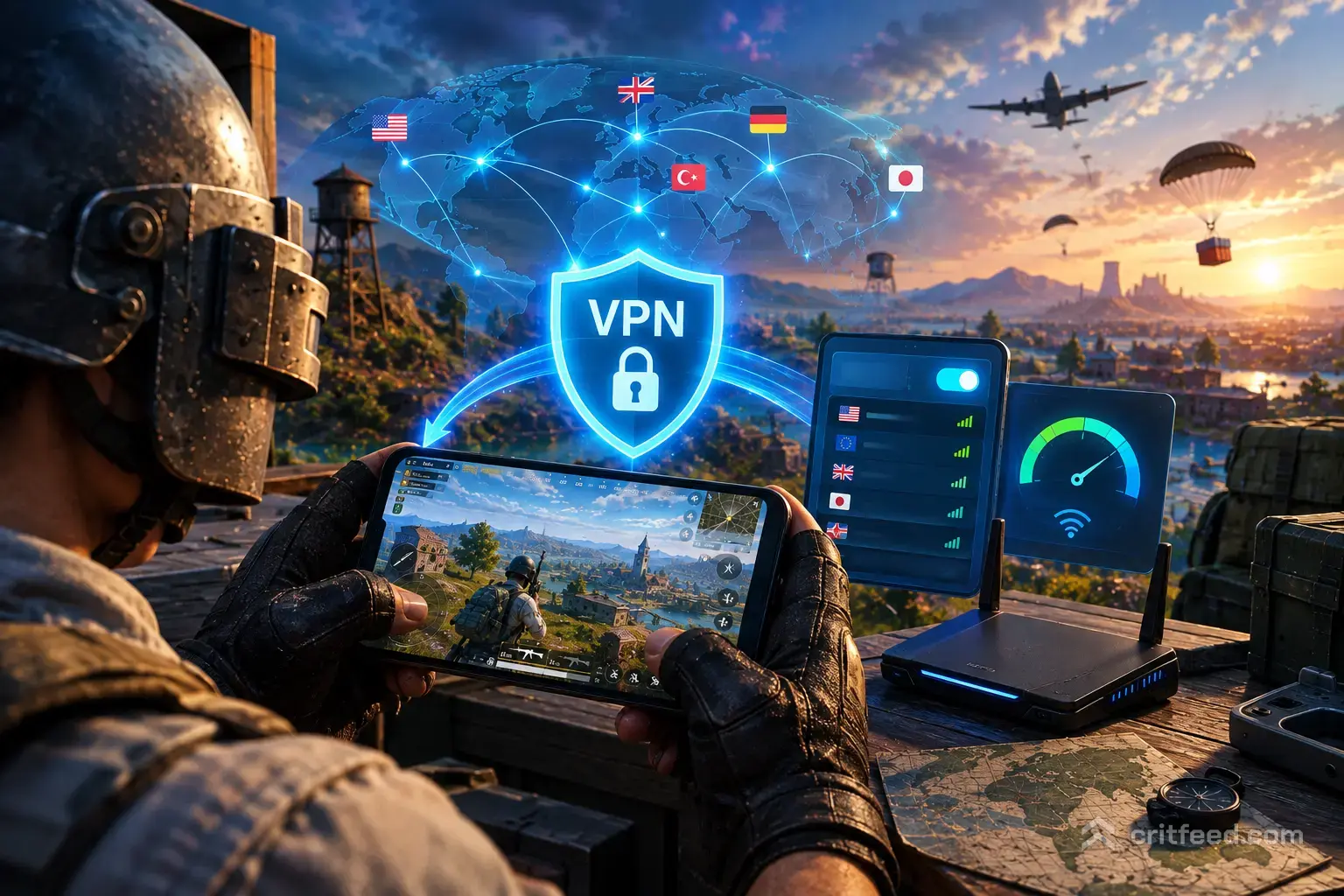 Best VPN for PUBG Mobile in 2026: Ping, Regions & Safety